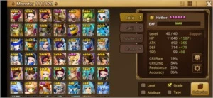 #379 Leo Hathor Laika Lagma Woosa - Summoners War
