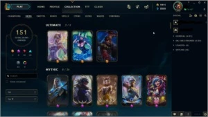 CONTA LOL D4 151 SKINS - League of Legends