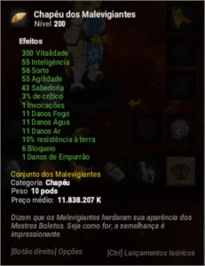 hat malevigiantes - Dofus