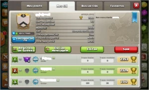 Centro de vila nível 9 + Clã Nível 9 - Clash of Clans
