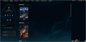 Conta de lol barata MMR ALTO - League of Legends