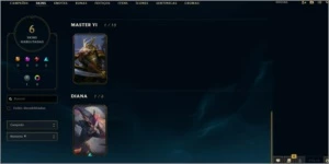 Conta de lol barata MMR ALTO - League of Legends