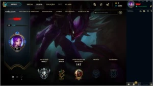 Conta de lol barata MMR ALTO - League of Legends