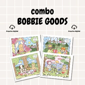 Arquivo Digital - Combo Bobbie Goods Completo para Colorir - eBooks