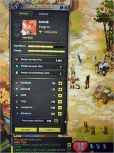 CONTA DOFUS SERVER CROCABULIA