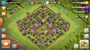 CV 11 - Nível 137 + 3485 GEMAS MUITO BARATO!! - Clash of Clans