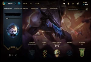 League of Legends - Conta lvl 164