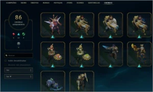 Conta 370 skins - Vayne Ladra de Almas - League of Legends LOL