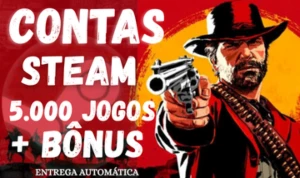 2 Contas Steam Com 5.000 Jogos + Bônus - Counter Strike CS