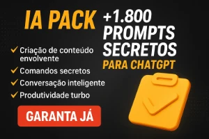 Pack +1.800 Prompts Secretos para ChatGPT-Entrega Automática