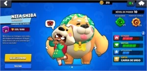 Conta Brawl Stars com algumas skins legais.
