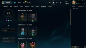CONTA EXCELENTE DIAMOND III - 380 SKINS FULL CHAMP - League of Legends LOL