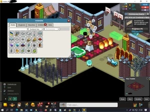 Vendo conta Habbo com 5k de conquistas, c/ 100c e raros/bons