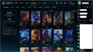 Pra sair rapido, continha Platina 2, 215 SKINS - League of Legends LOL