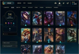 Conta LoL Mestre (ex challenger 2019-2020) - League of Legends