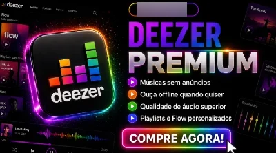 Deezer Premium|30 Dias de Suporte.