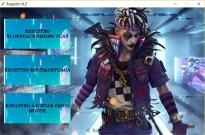 FREE FIRE REGEDIT BLUESTACKS/MSI APP PLAYER