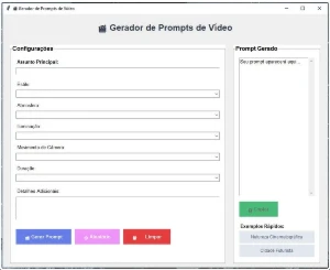 Gerador de Prompts que Vai Turbinar Suas Criações em Vídeo