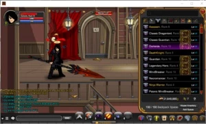 Conta de AQW 11 anos com Legion Vampire, Darkside e VOT - Adventure Quest World