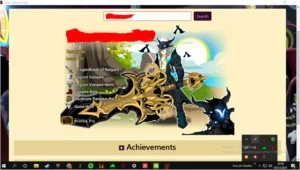 Conta de AQW 11 anos com Legion Vampire, Darkside e VOT - Adventure Quest World