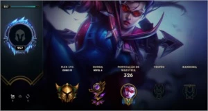 Conta League Of Legends 124 Skins, 120 Campeoes,Gold IV Flex LOL