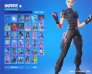 CONTA FORTNITE COM WILDCAT + SKINS