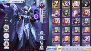 TANATOS + MILO DIVINO + SHIJIMA + NVL 32 A88 - Saint Seiya Awakening SSA