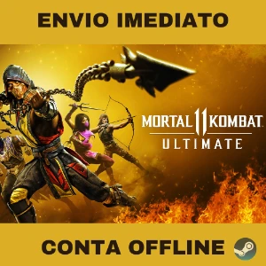 Mortal Kombat 11 Ultimate + TODAS AS DLCS (STEAM)