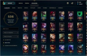 Conta LOL FULL CHAMP 558 Skins - League of Legends