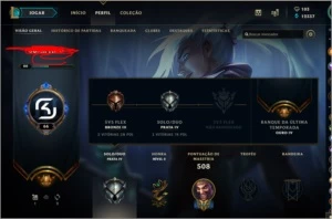 Conta LOL FULL CHAMP 558 Skins - League of Legends