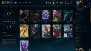 Conta veterana 2014 - Todos os campeões, 170 skins - League of Legends LOL