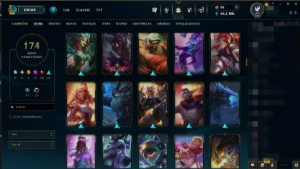 Conta veterana 2014 - Todos os campeões, 170 skins - League of Legends LOL