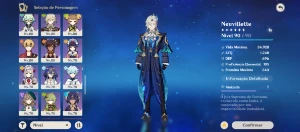 Genshin Impact AR 60 vários T5/BIS END GAME - Outros