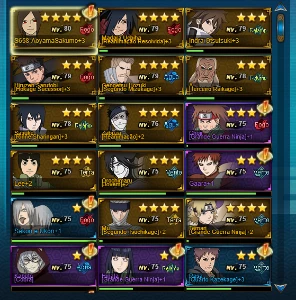 Conta naruto online top 54 com hindra,server s658 nagato - Outros