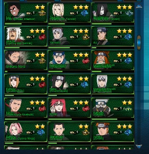 Conta naruto online top 54 com hindra,server s658 nagato - Outros