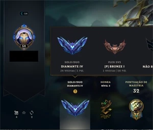 SMURF DIAMANTE IV - League of Legends LOL