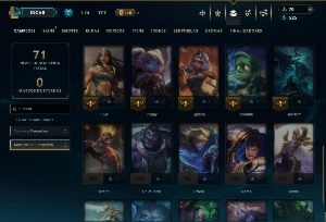 Unranked com 35 Champs e 6 Skins - League of Legends LOL