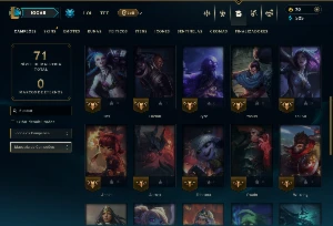 Unranked com 35 Champs e 6 Skins - League of Legends LOL
