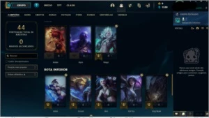 Conta Platina ( A mais BARATA do site ) - League of Legends LOL