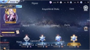 Conta Top Jamiel - Saint Seiya Awakening SSA