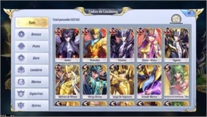 Conta Top Jamiel - Saint Seiya Awakening SSA