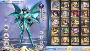 Conta Top Jamiel - Saint Seiya Awakening SSA