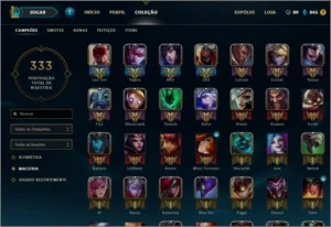 Conta Platina 5, LVL 34, 69 Skins - League of Legends LOL