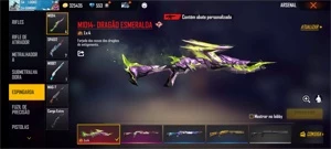 Venda de conta - Free Fire