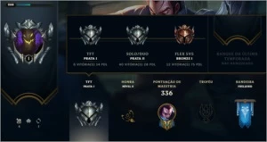 conta lol prata - League of Legends