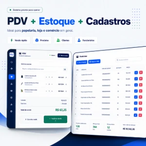 Sistema Vendas Cadastro Clientes Script Php ERP Gestão 2026 - Sites, Lojas e Sistemas Prontos Sites e Scripts