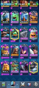 Conta Topzera Com 5 Evoluções [Troféus: 7400] [5 Evos] - Clash Royale