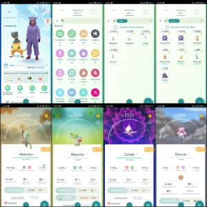 🔥 Conta Pokémon Go Nível 46 – Cheia De Raridades 🔥B025
