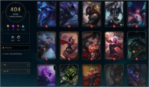 Conta Damante 4 com + fe 400 Skins - League of Legends LOL