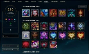 Conta Prata 3 , 314 skins . - League of Legends LOL